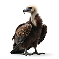 Obraz premium vulture isolated on white background