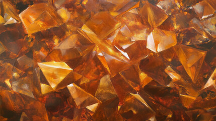 Topaz crystal texture with brilliance and dynamic chaos for abstract design