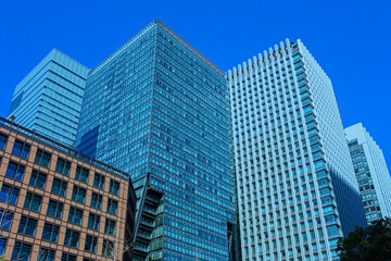 高層ビル　オフィス街