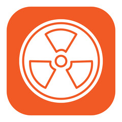 Fototapeta premium Biohazard Icon