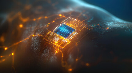 Biometric Tech: Futuristic Chip Implant - Biometric Technology