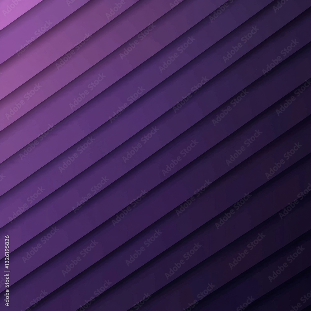 Poster abstract purple gradient layers: a modern, striking visual harmony of shadows and light