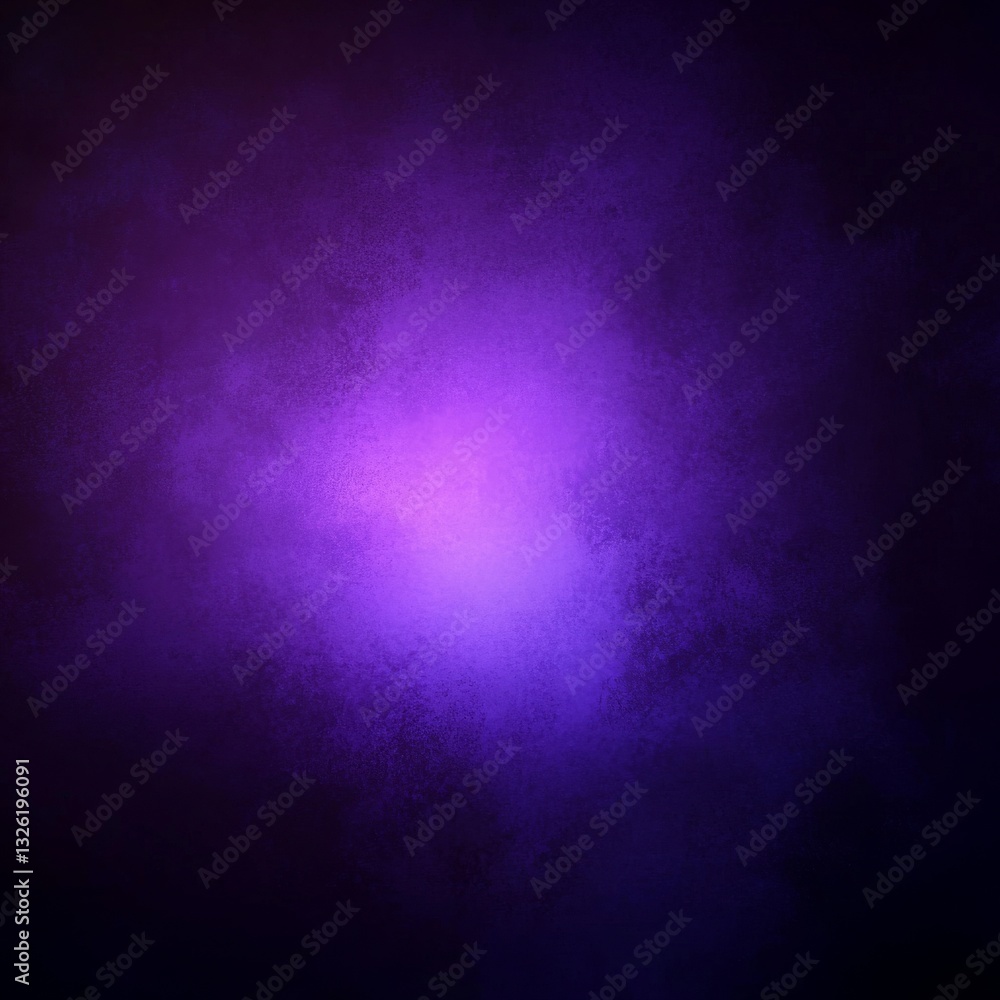 Poster abstract purple radiance: a textured dreamscape with glowing light and deep shadows