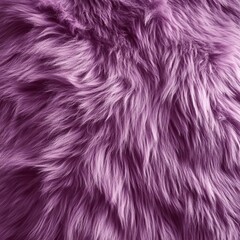 Fototapeta premium Abstract Texture of Soft Purple Faux Fur Fabric - Close-up Shot for Background or Design Element