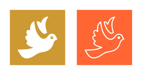 Dove of Peace Icon Design