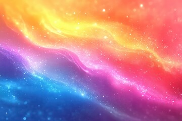 Obraz premium Close-up Abstract Nebula Art Gradient Color Galaxy, Cosmic Space Dust Background, Fantasy Universe.