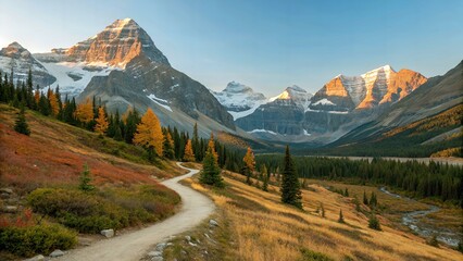 Fototapeta premium Beautiful mountain landscape