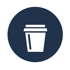 Coffee Cup 7 - Logo Blue White-01
