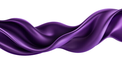 A purple fabric with a wave pattern