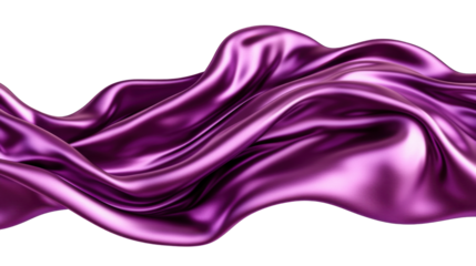 A purple fabric with a wave pattern