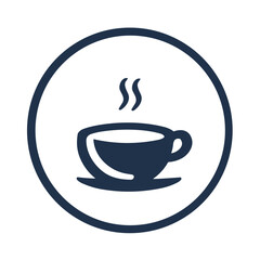 Coffee Cup 8 - Logo White Blue-01
