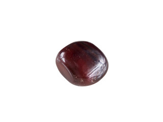 Garnet is a silicate minerals exhibiting a range of colors, most commonly red, used as gemstones.