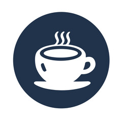 Coffee Cup 11 - Logo Blue White-01