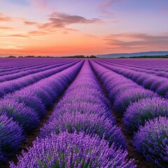 Obraz premium Lavender fields.