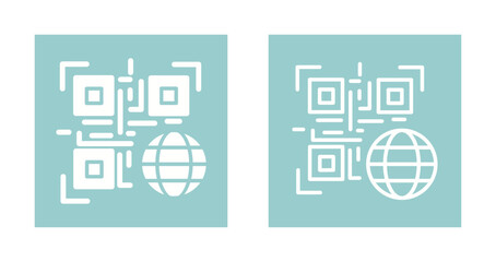 QR Code Website Icon Design