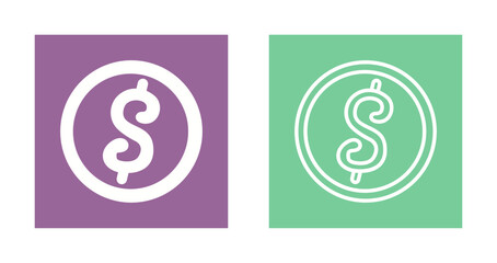 Fototapeta premium Dollar Icon Design