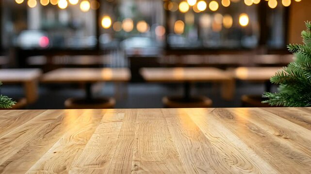 Enjoying a cozy atmosphere at a bustling cafe with warm lights and wooden decor during a busy afternoon