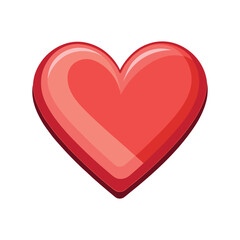 heart icon vector . love isolated icon