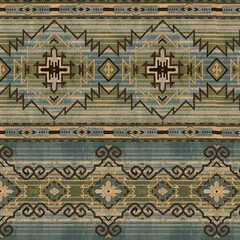 detail of thai temple door