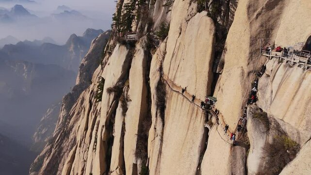 Huashan Mountain China (Xi'an) | Drone
