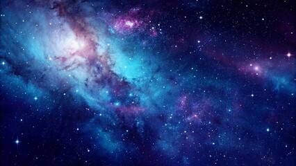 Fototapeta premium Space background realistic starry night cosmos and shining stars milky way and stardust color galaxy