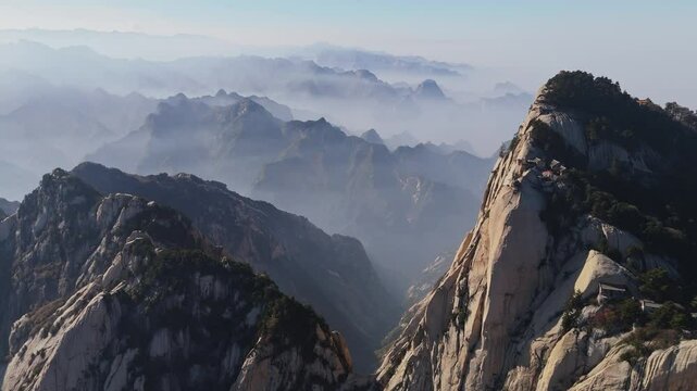 Huashan Mountain China (Xi'an) | Drone