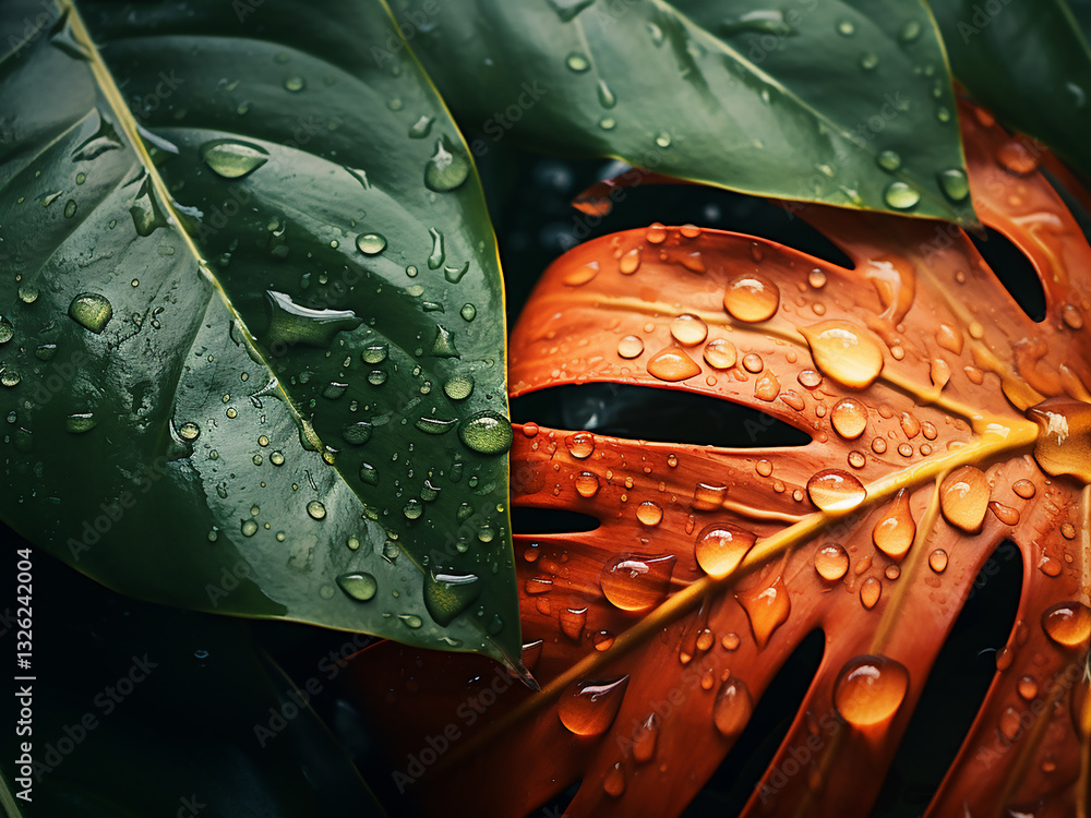 Poster smooth colors blend wetly, transitioning with seamless edges that soften to create harmony
