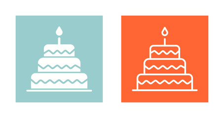 Cake Topper Icon Design