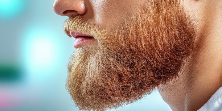Man beard grooming banner