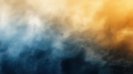 Generative AI, Vibrant gradient texture with fine noise and seamless warm-to-cool color transition