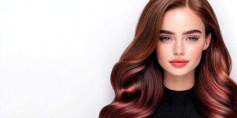 Fototapeta premium Rich hair banner