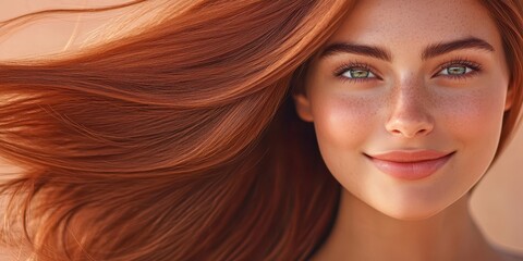 Obraz premium Rich hair banner