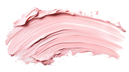 CC cream smear, light peach undertone with color-correcting pigments, creamy and hydrating texture, high-definition detail, isolated on white