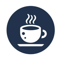 Coffee Cup 38 - Logo Icon Blue White-01