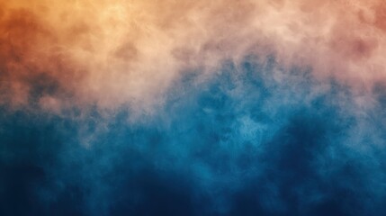 Generative AI, Vibrant gradient texture with fine noise and seamless warm-to-cool color transition