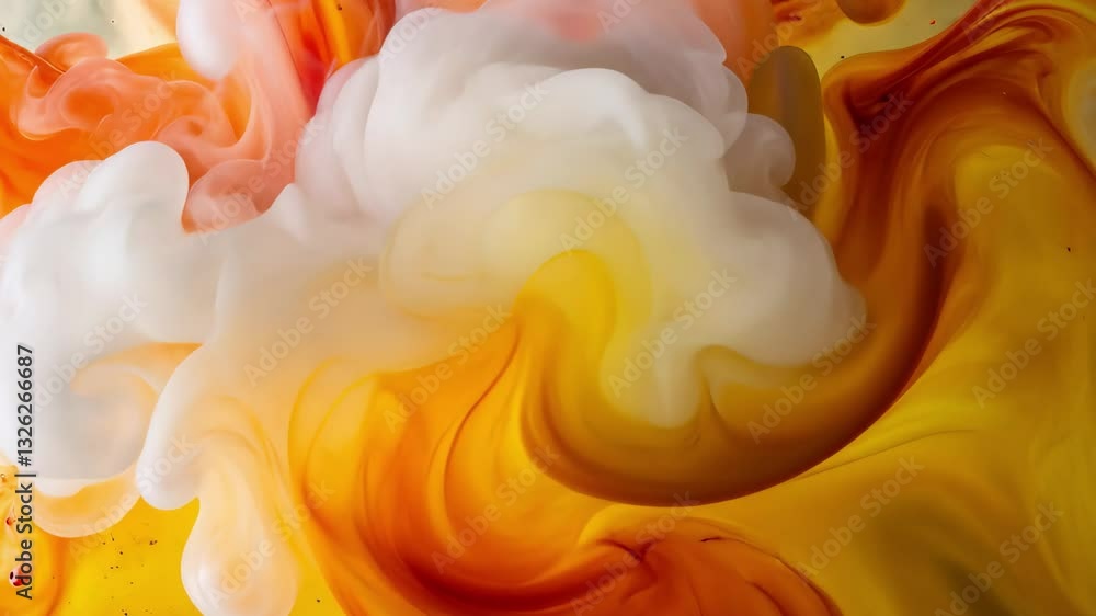 Leinwandbilder Colorful abstract explosion with vibrant hues and dynamic shapes in a creative composition, Abstract color explosion background