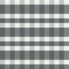 Grey Scotland textile seamless pattern. Fabric texture check tartan plaid. Abstract geometric background for cloth, card, fabric. Monochrome graphic repeating design. Modern squared ornament.