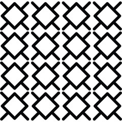 Geometric Pattern Design with Symmetrical Shapes and Abstract Elements