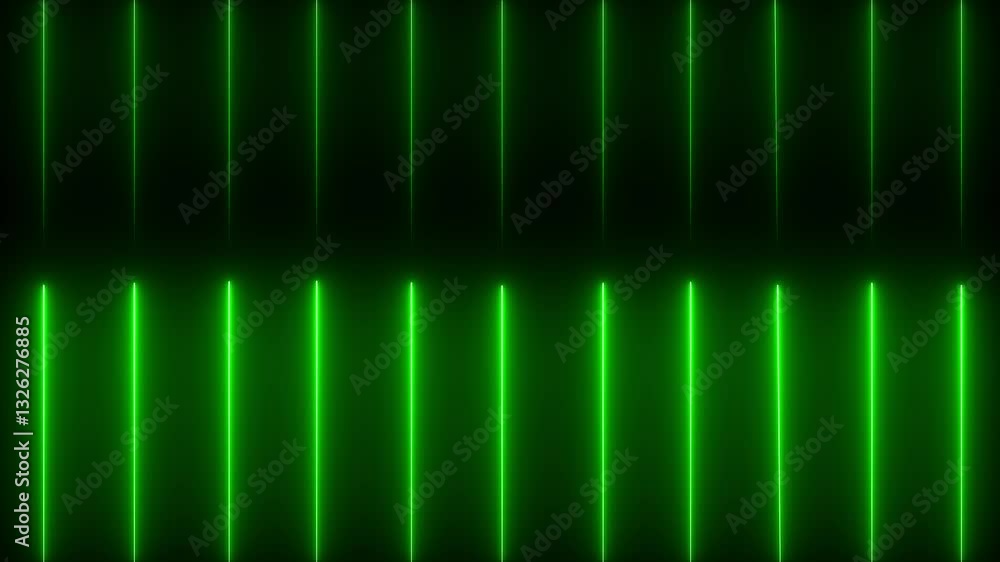 Poster abstract colorful background with neon lights in rainbow colour. seamless looping animation.