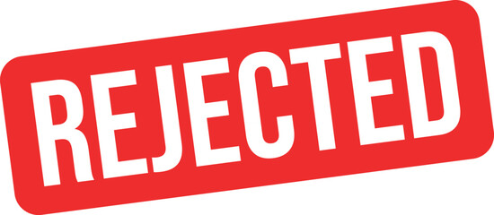 Rejected rubber stamp. vector illustration