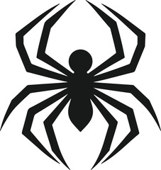 Black Spider Vector 