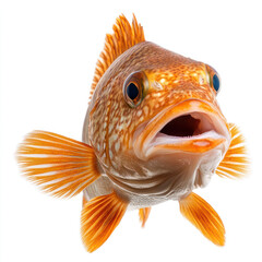 fish isolated on transparent background