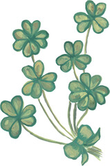 four leaf clover vector illustration