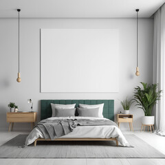 frame mockup, living room wall poster mockup, interior mockup with house background, interior design, 3D render