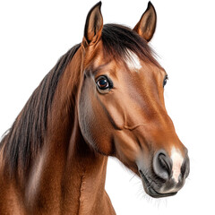 Fototapeta premium horse isolated on transparent background