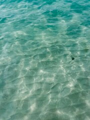 Natural sea water background, transparent sea water, water texture