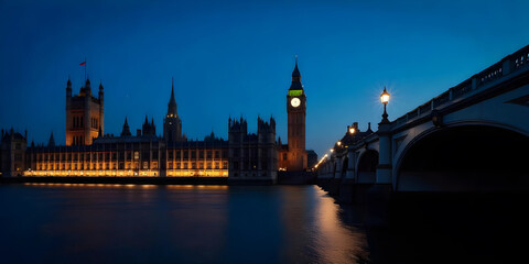 Fototapeta premium houses of parliament london