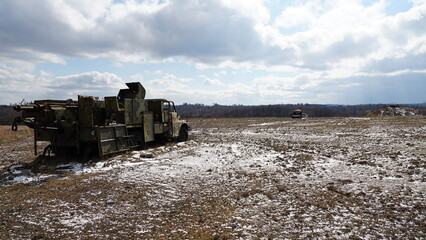 inside old soviet military tanks and bmp