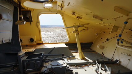 inside old soviet military tanks and bmp