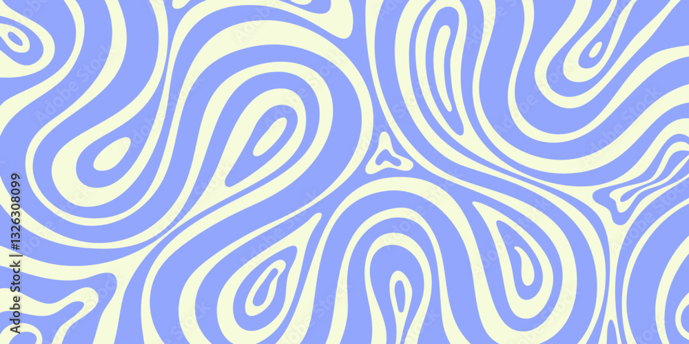Aufkleber abstract geometric groovy texture vector design. psychedelic y2k background. trippy hand-drawn art.